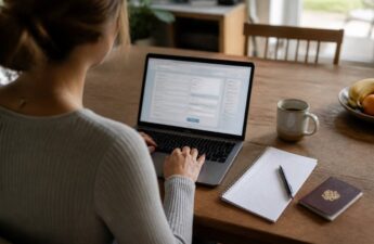 Checklist en reisdocumenten klaarleggen vlak voor het boeken van een vakantie
